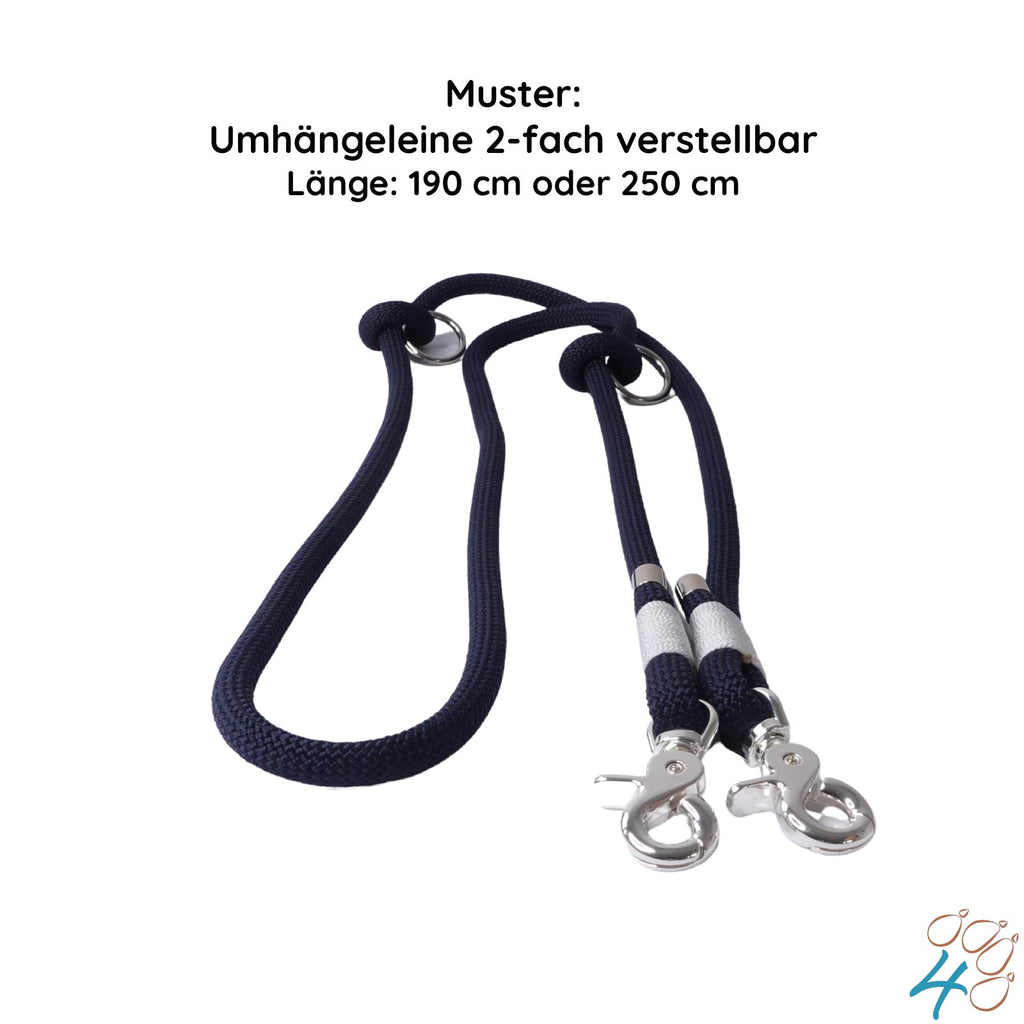 Muster für Tauleine, Hundeleine, Umhängeleine für Hunde