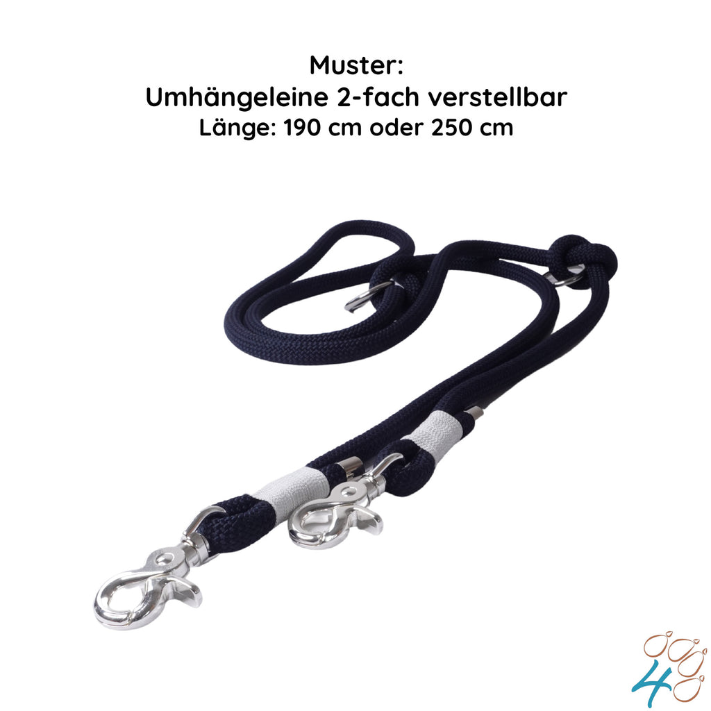 Muster für Tauleine, Hundeleine, Umhängeleine für Hunde